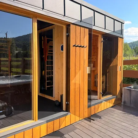 4sosny, Jacuzzi, Silownia, Sauna, Widok Na Sniezke Miłków